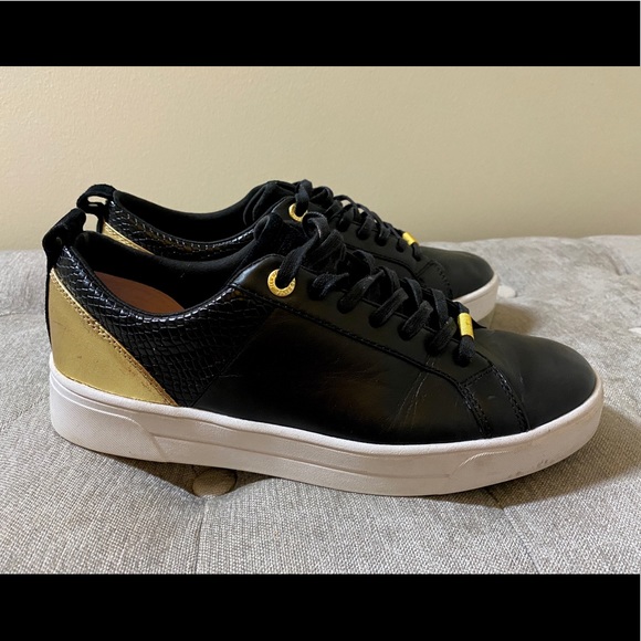 ted baker black sneakers